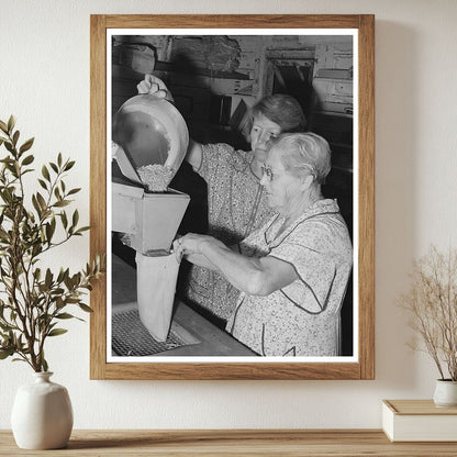 Wheat Sampling Workers in Walla Walla July 1941