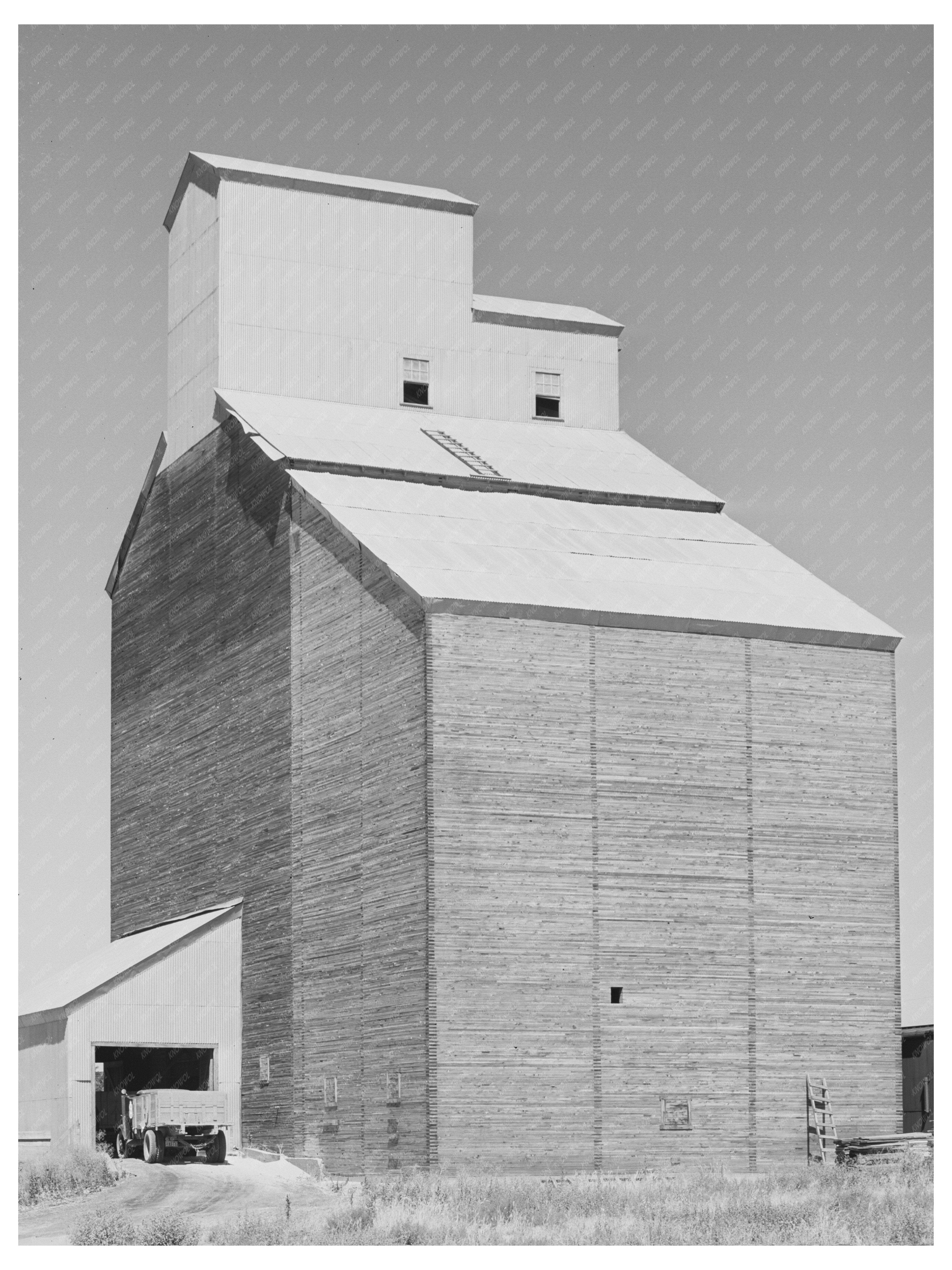 Wheat Elevator in Eureka Walla Walla County 1941