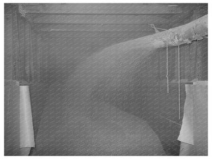 Bulk Wheat Loading into Railroad Car Walla Walla County 1941