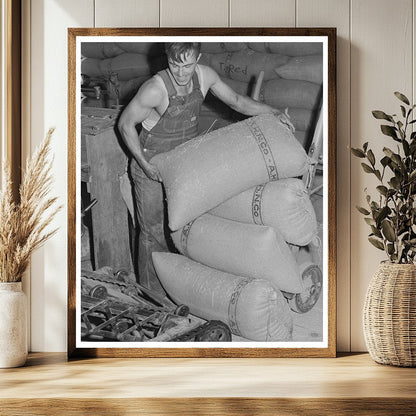 Wheat Storage Warehouse in Touchet Washington July 1941