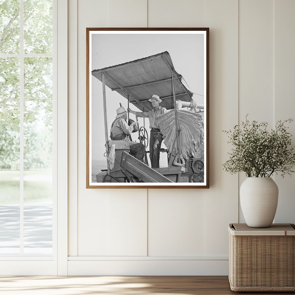 Wheat Harvesting in Whitman County Washington 1941