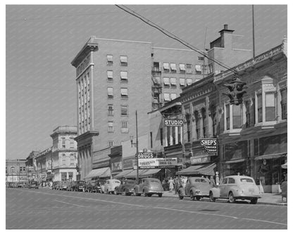 Main Street Walla Walla Washington July 1941