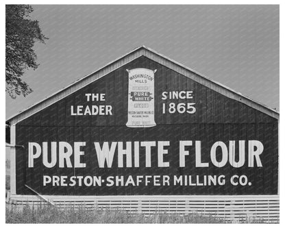 Flour Mill in Waitsburg Washington July 1941