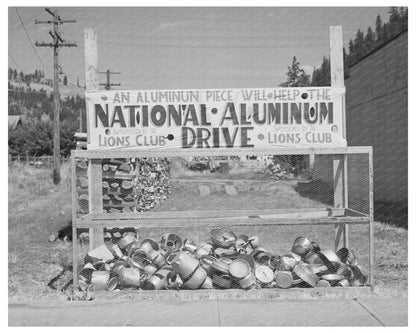 1941 Vintage Image of Killed Jacket in Orofino Idaho