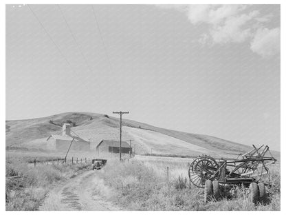 Farm Scene in Walla Walla County Washington 1941