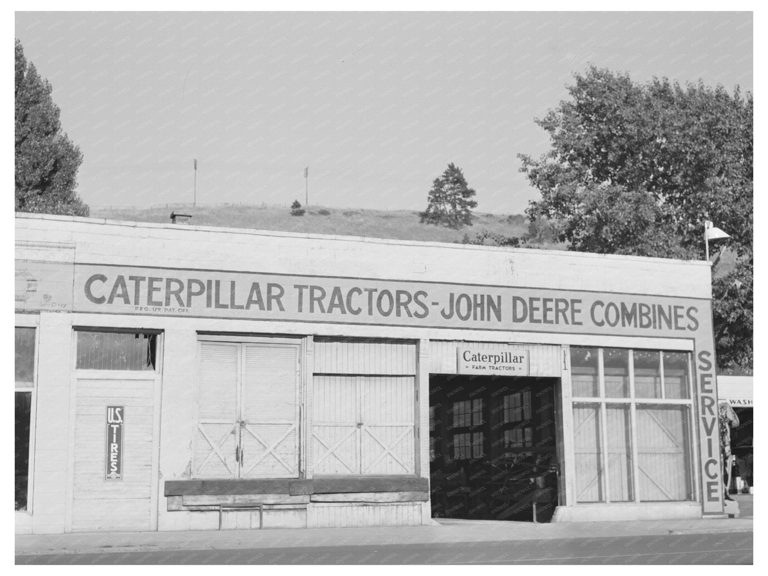 Colfax Farm Machinery Sale and Repair Shop 1941