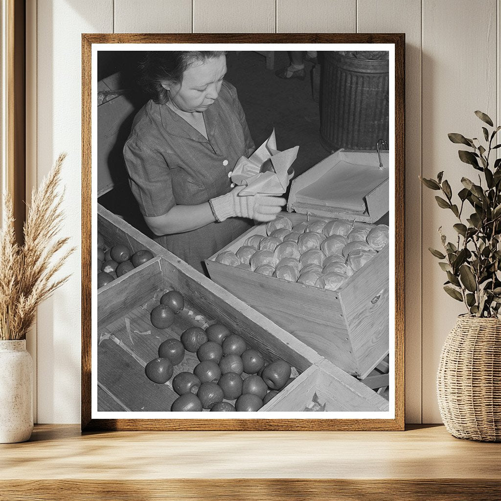 Yakima Apple Packing School Labor Camp 1941