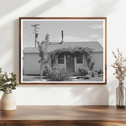 1941 Vintage Photo of Farm Workers Housing Yakima Washington