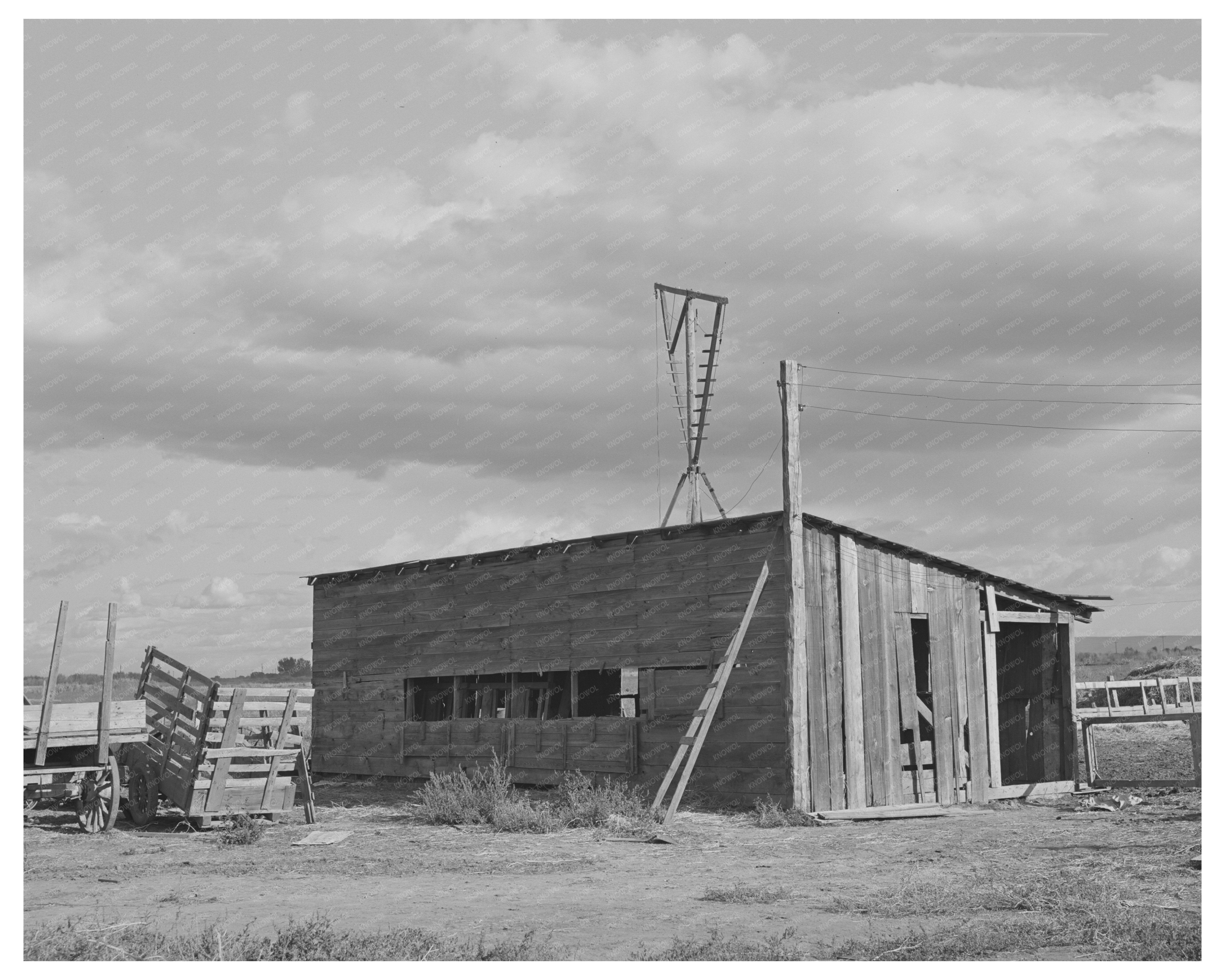 Farm Rehabilitation Borrower Barn Yakima County 1941