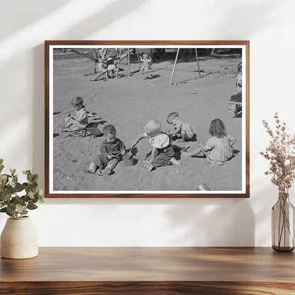 Children at Yakima Nursery School in Farm Labor Camp 1941