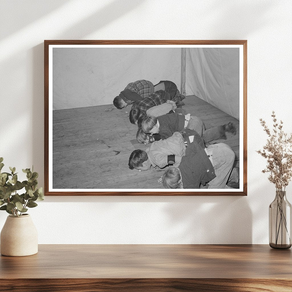 1941 Peanut Race at Farm Security Camp in Odell Oregon