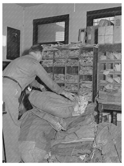 Hermiston Oregon Post Office 1941 Historical Image