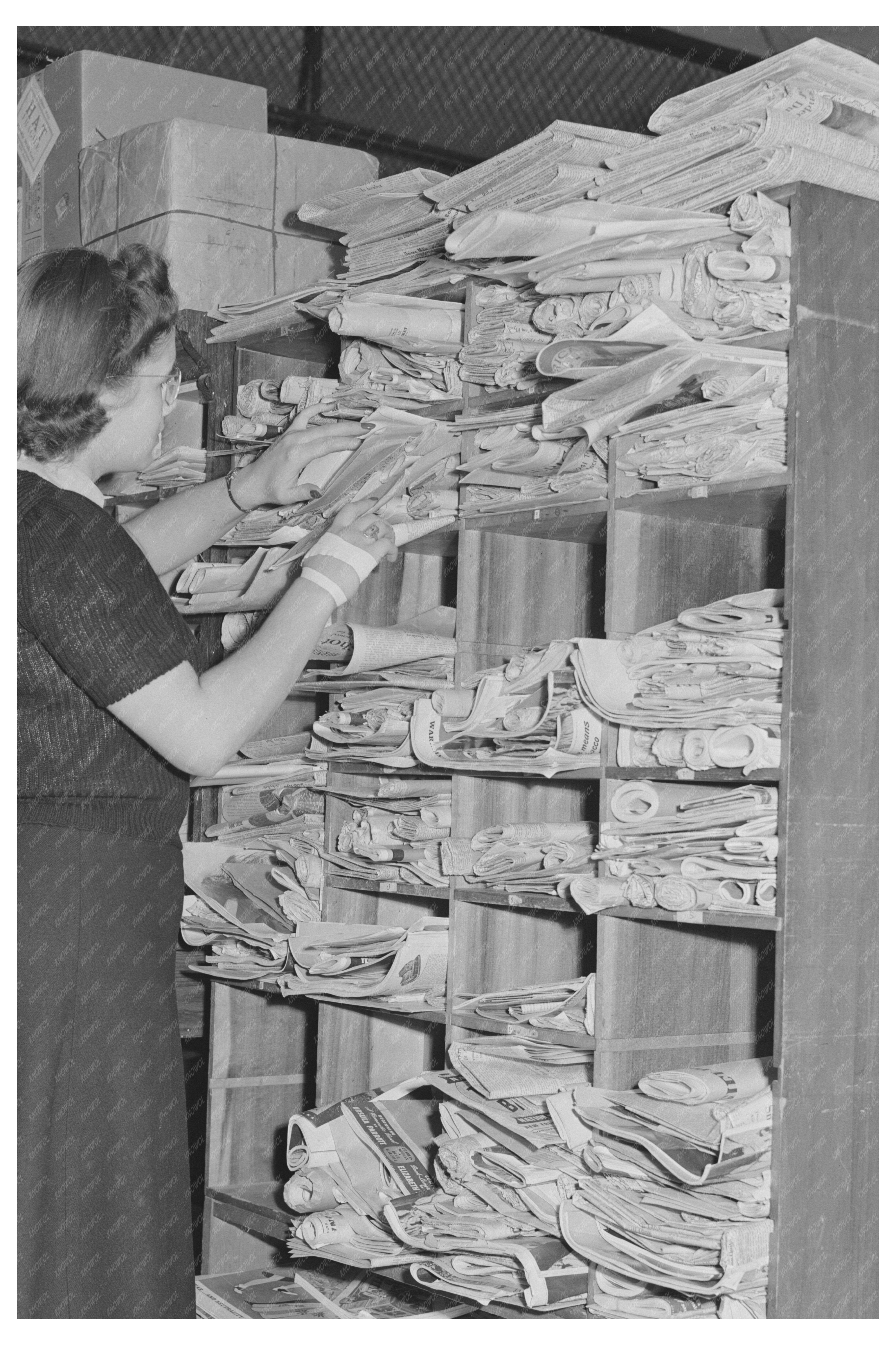 Hermiston Post Office Umatilla County Oregon September 1941