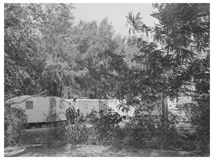 1941 Umatilla Ordnance Depot Workmen Trailer Housing