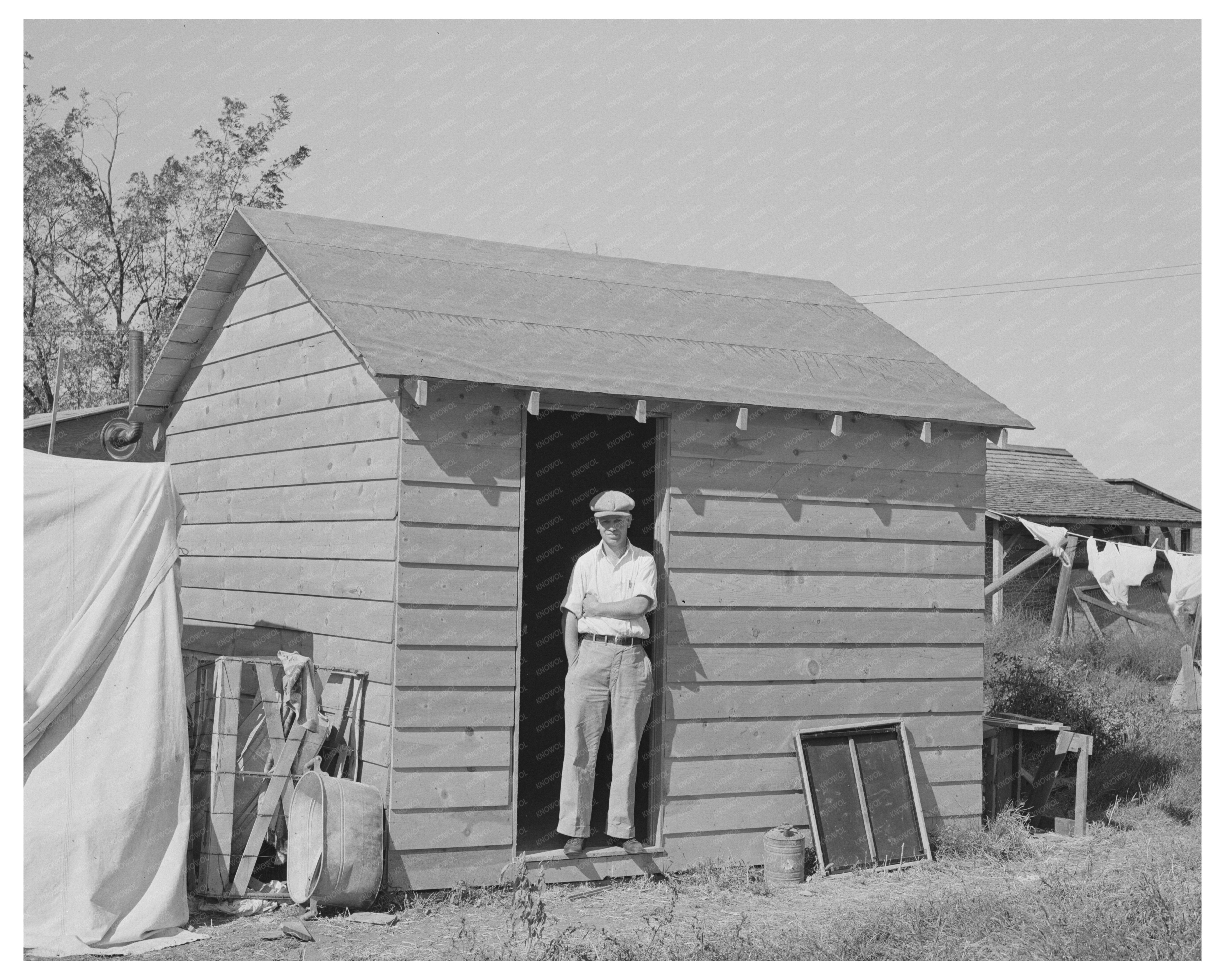 1941 Workman Builds Home in Hermiston Oregon for $50