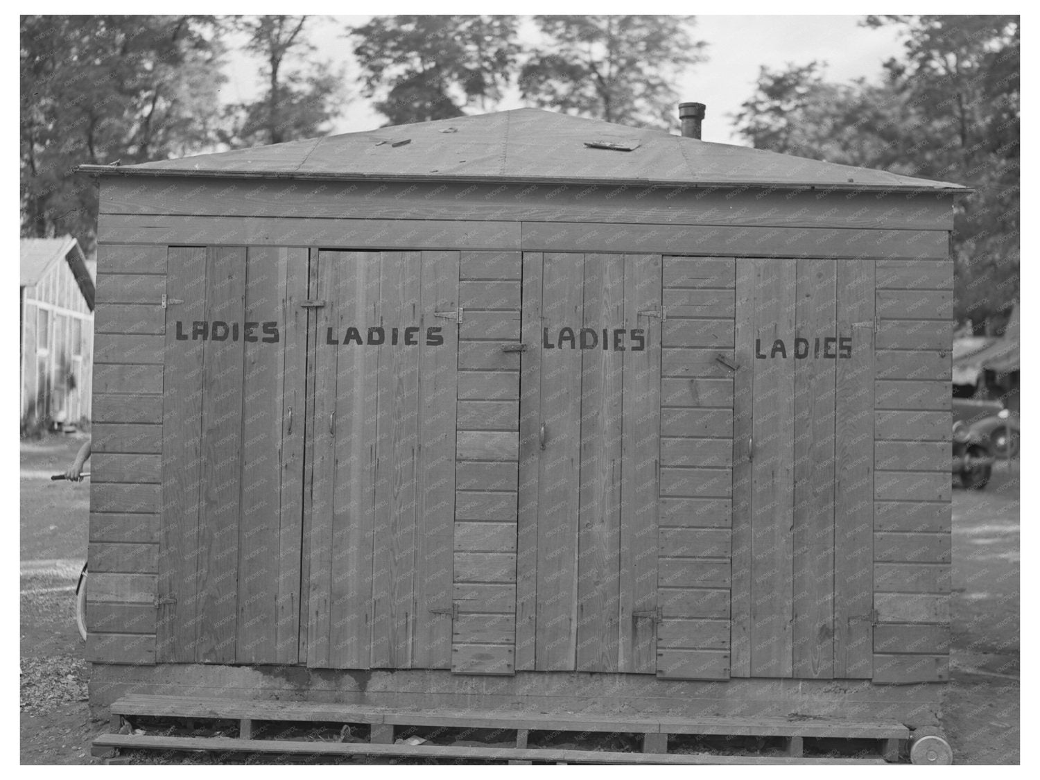 1941 Sanitary Facilities at Hermiston Cabin-Trailer Camp