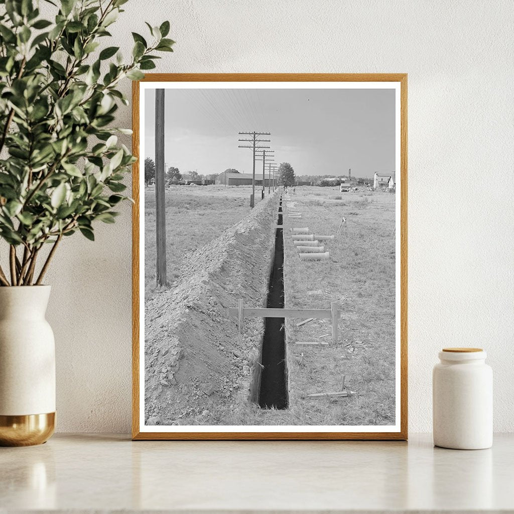 Sewer Pipe Construction at Umatilla Depot September 1941