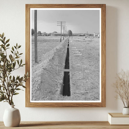 Sewer Pipe Construction at Umatilla Depot September 1941