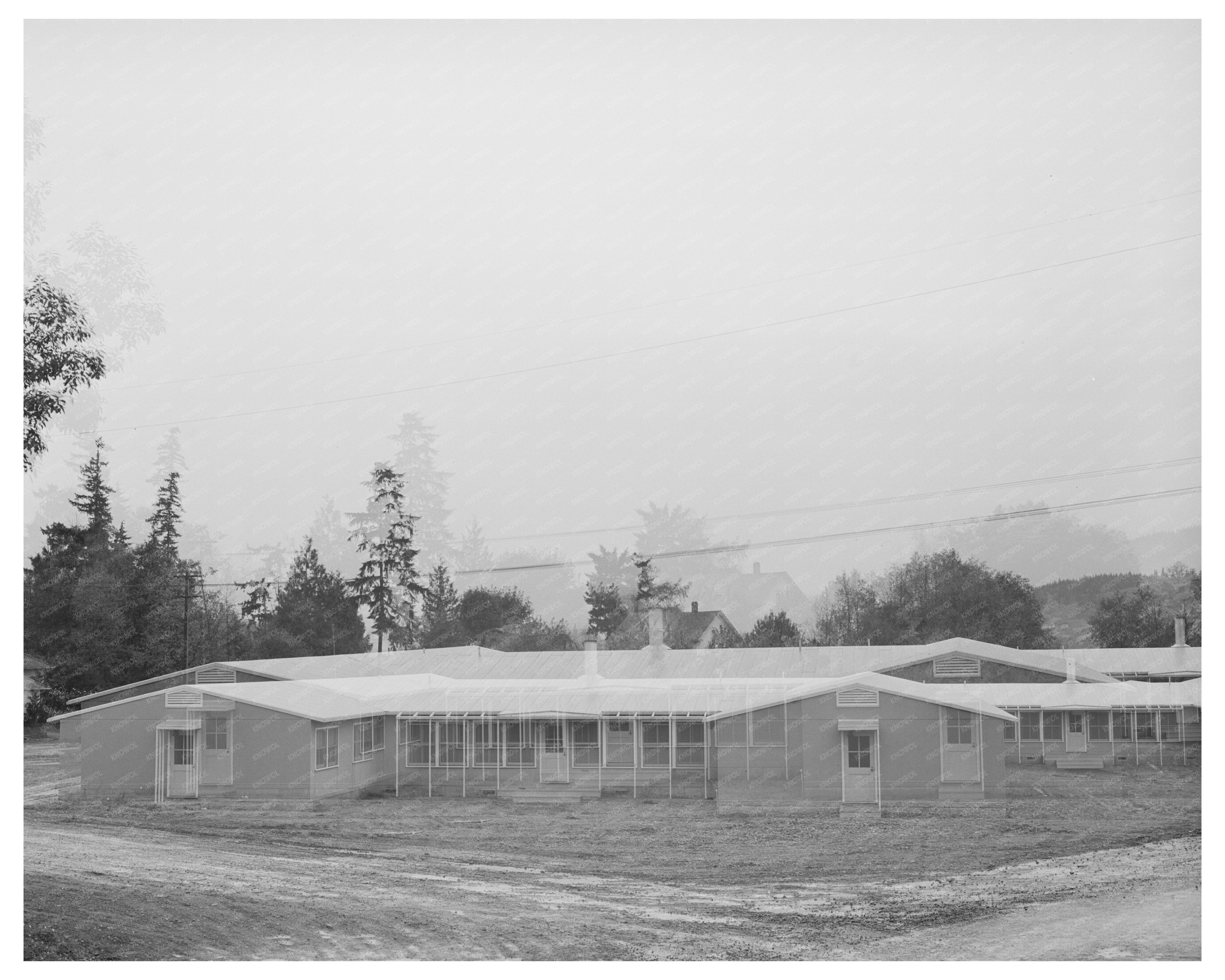1941 Vintage Dormitories for Navy Shipyard Workers Bremerton