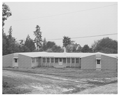 Navy Shipyard Worker Dormitories Bremerton 1941