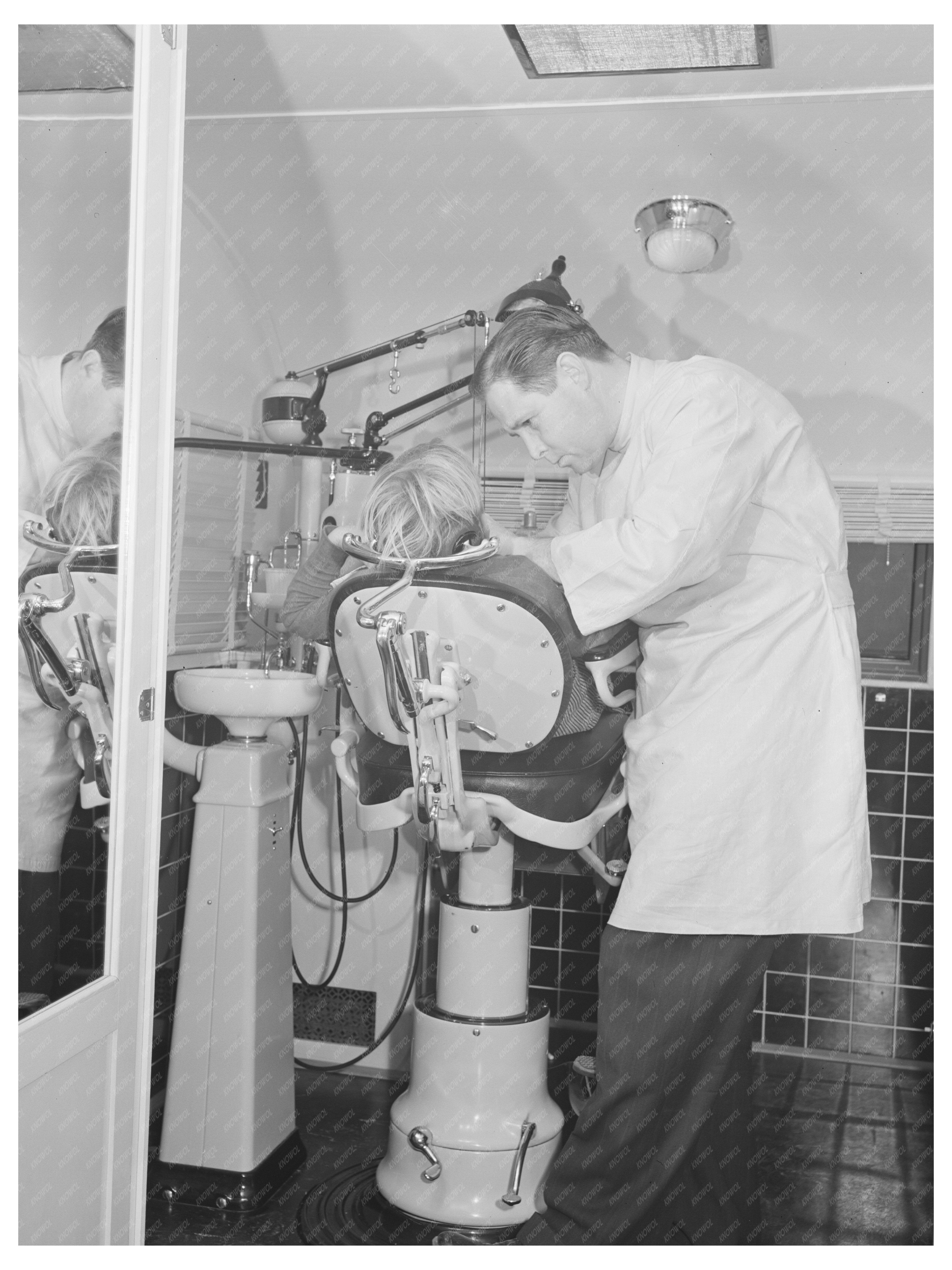 Dental Care for Migrant Child in Idaho November 1941