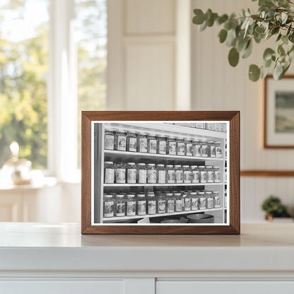 1941 Vintage Garden Seed Display in Ontario Oregon