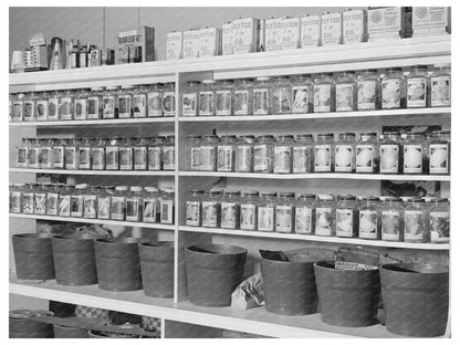 1941 Ontario Oregon Garden Seed Sale Vintage Photo