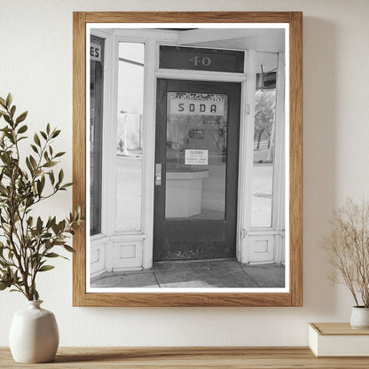 Thanksgiving Day Storefront Closure Payette Idaho 1941