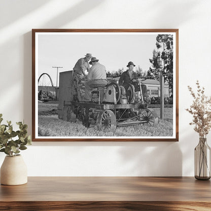 1941 Salinas Guayule Seedling Mower at Rubber Facility