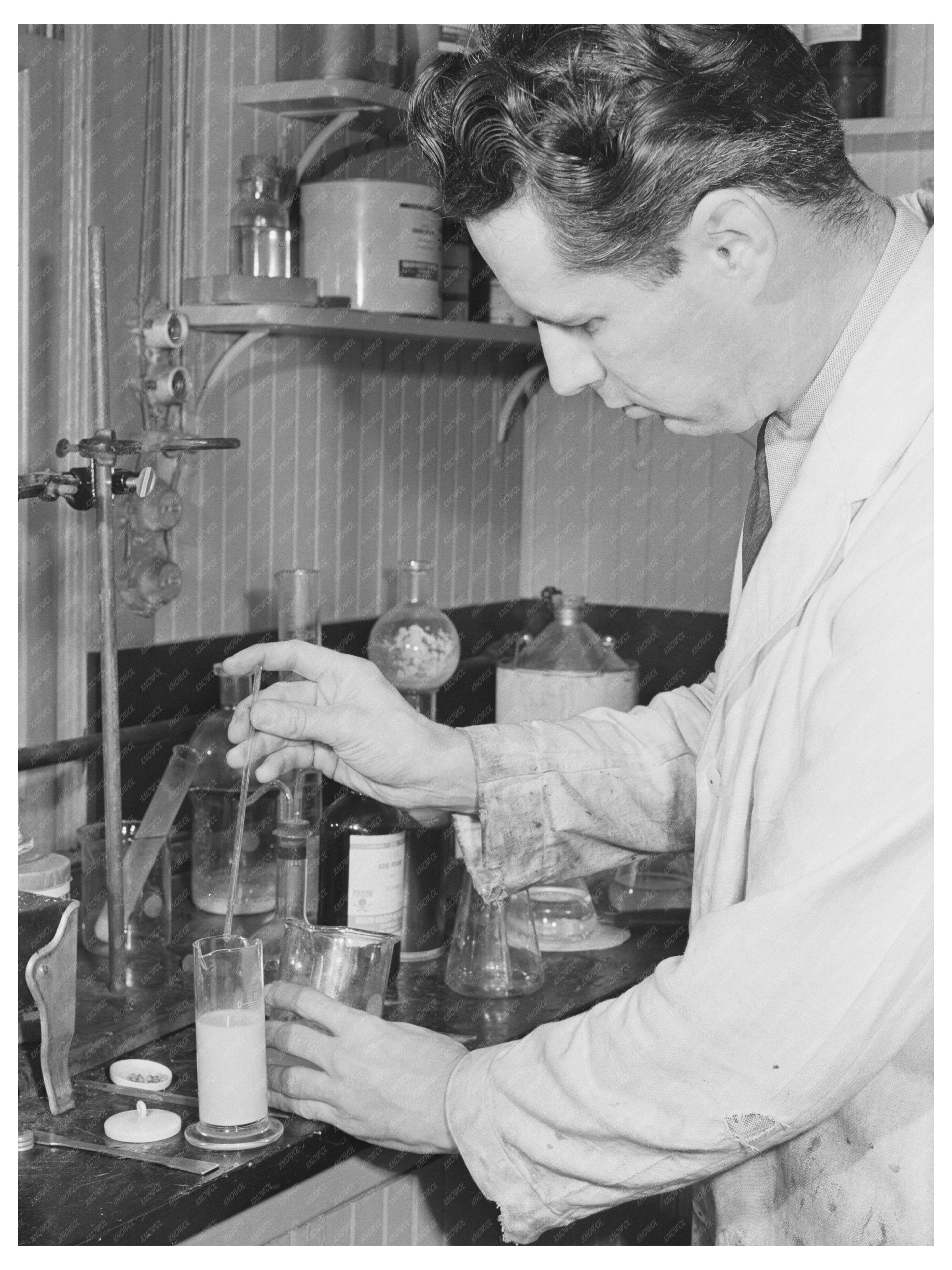 Harry Baucher Head Chemist Intercontinental Rubber 1941