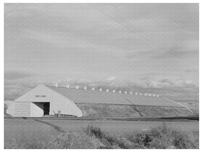 1941 Potato Cellar Klamath County Oregon Agricultural History