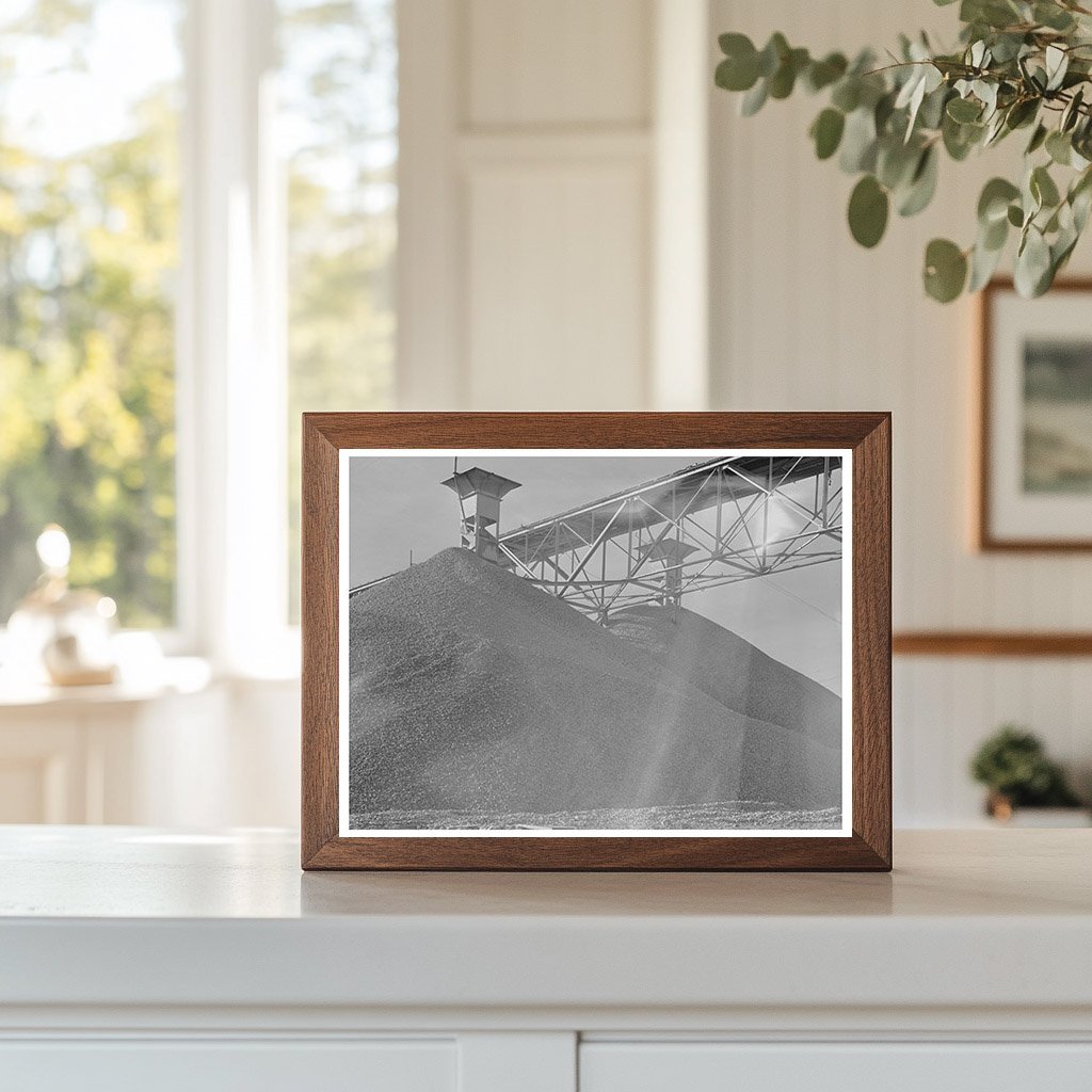 Gravel Preparation for Shasta Dam December 1941