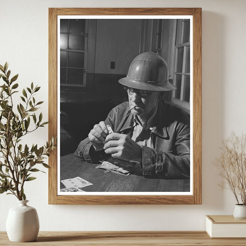 Poker Game at Shasta Dam December 1941