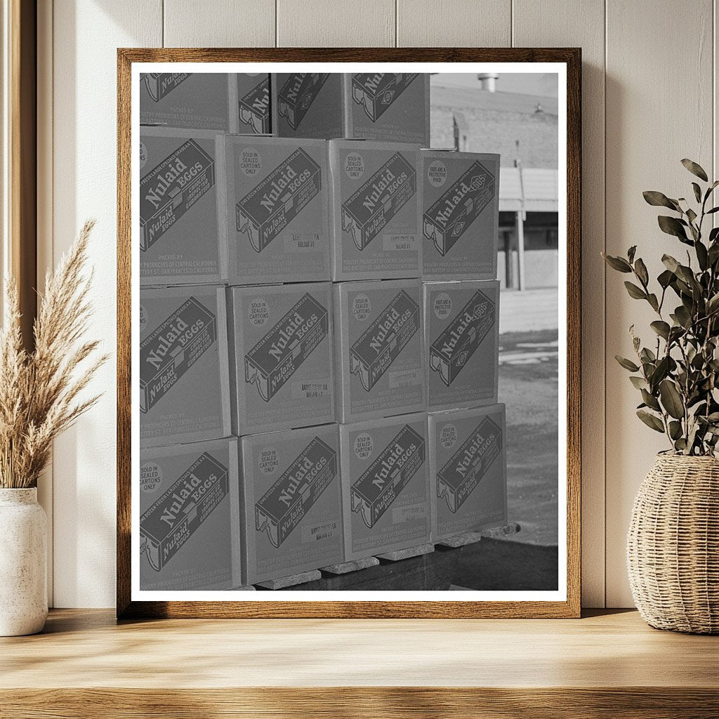 1942 Vintage Egg Packing Plant in Petaluma California