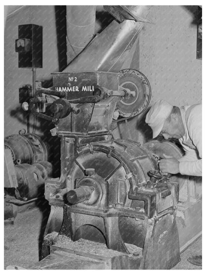 Hammer Mill in Petaluma Feed Mill January 1942