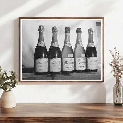 Sonoma County Sparkling Wine Bottles January 1942