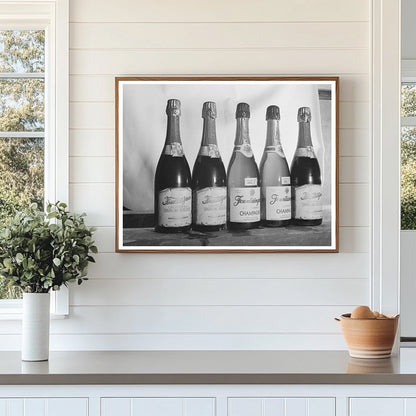 Sonoma County Sparkling Wine Bottles January 1942