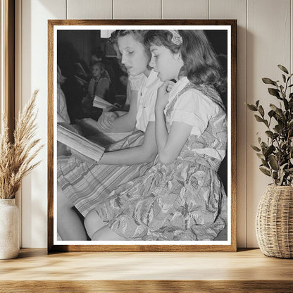 Woodville California Farm Workers Sunday School January 1942