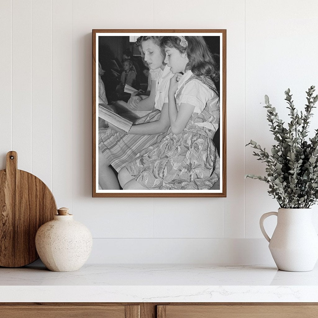 Woodville California Farm Workers Sunday School January 1942