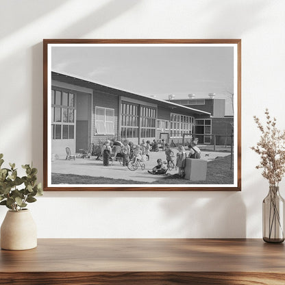 Children at Nursery School Woodville California 1942