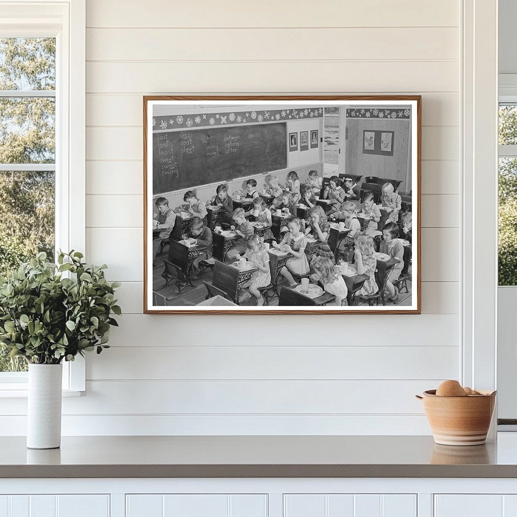 Farm Workers Camp with Schoolchildren in Tulare County 1942