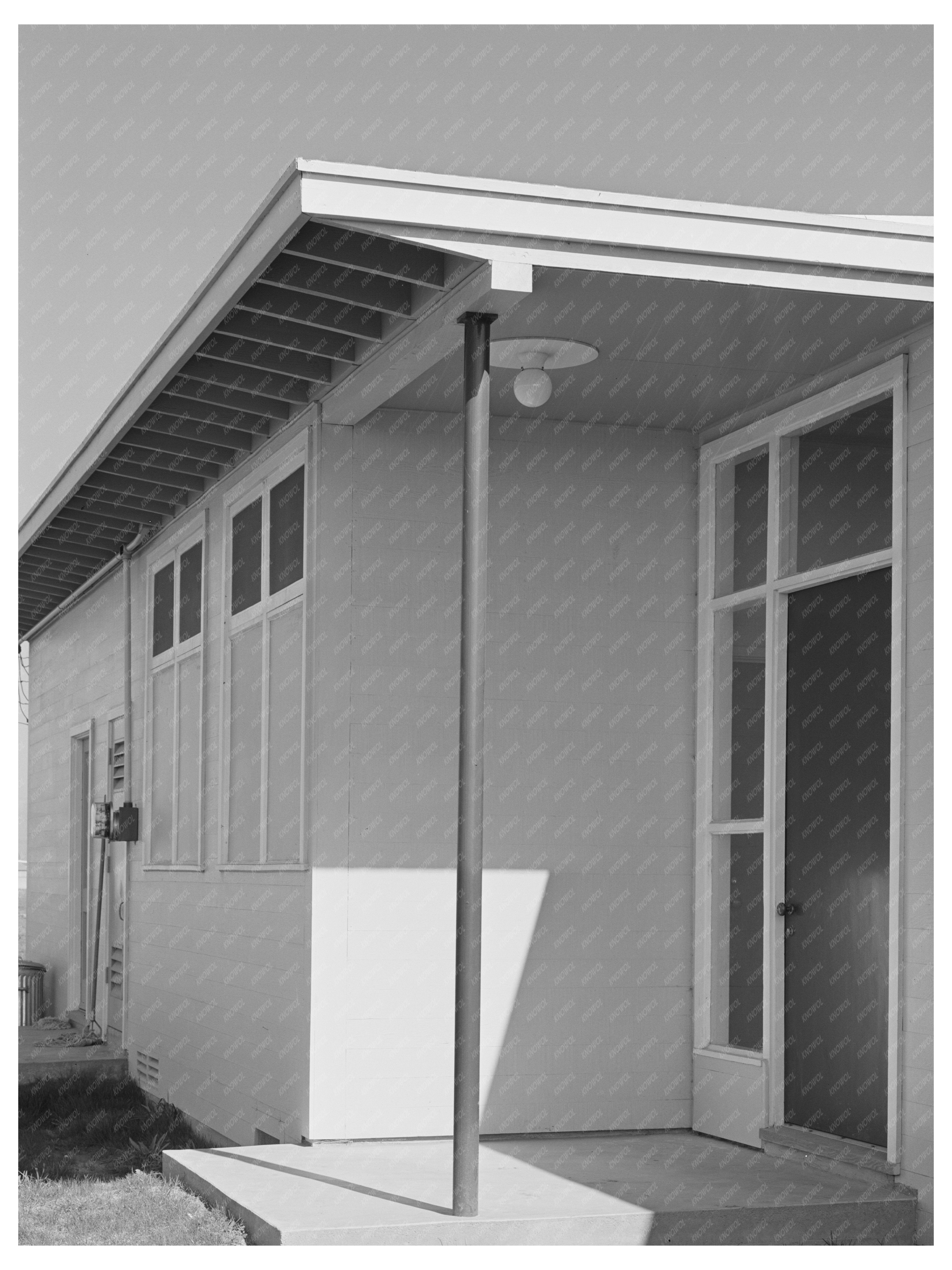 Woodville California Health Center 1942 Farm Workers Image