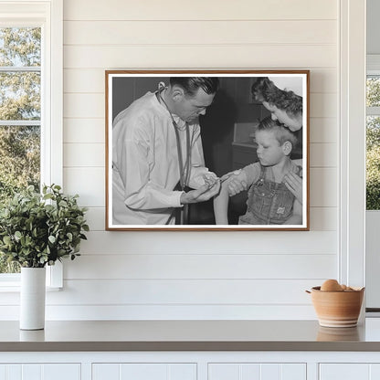 Community Clinic for Farm Workers Woodville California 1942