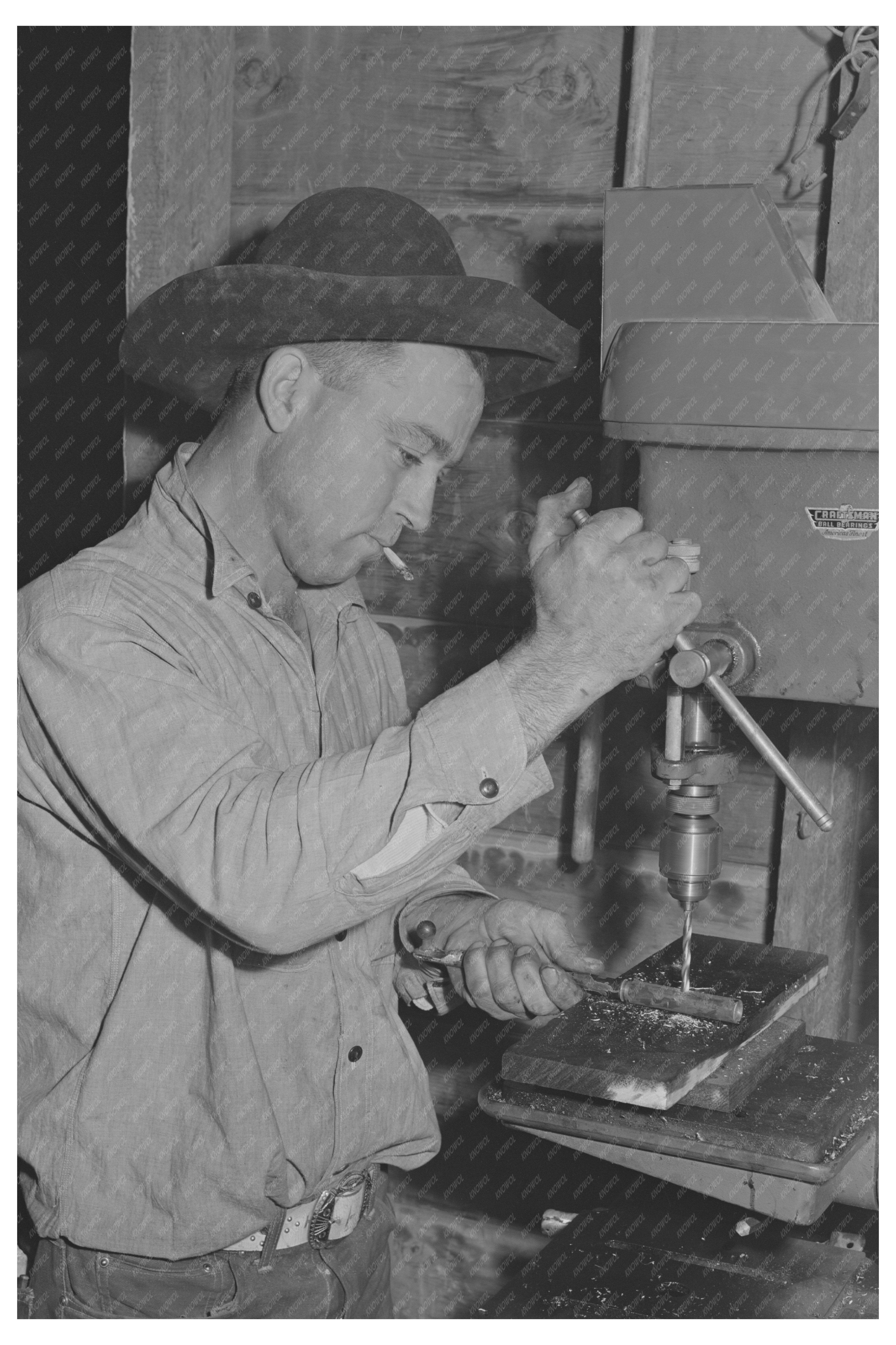 Welding School in Pinal County Arizona 1942