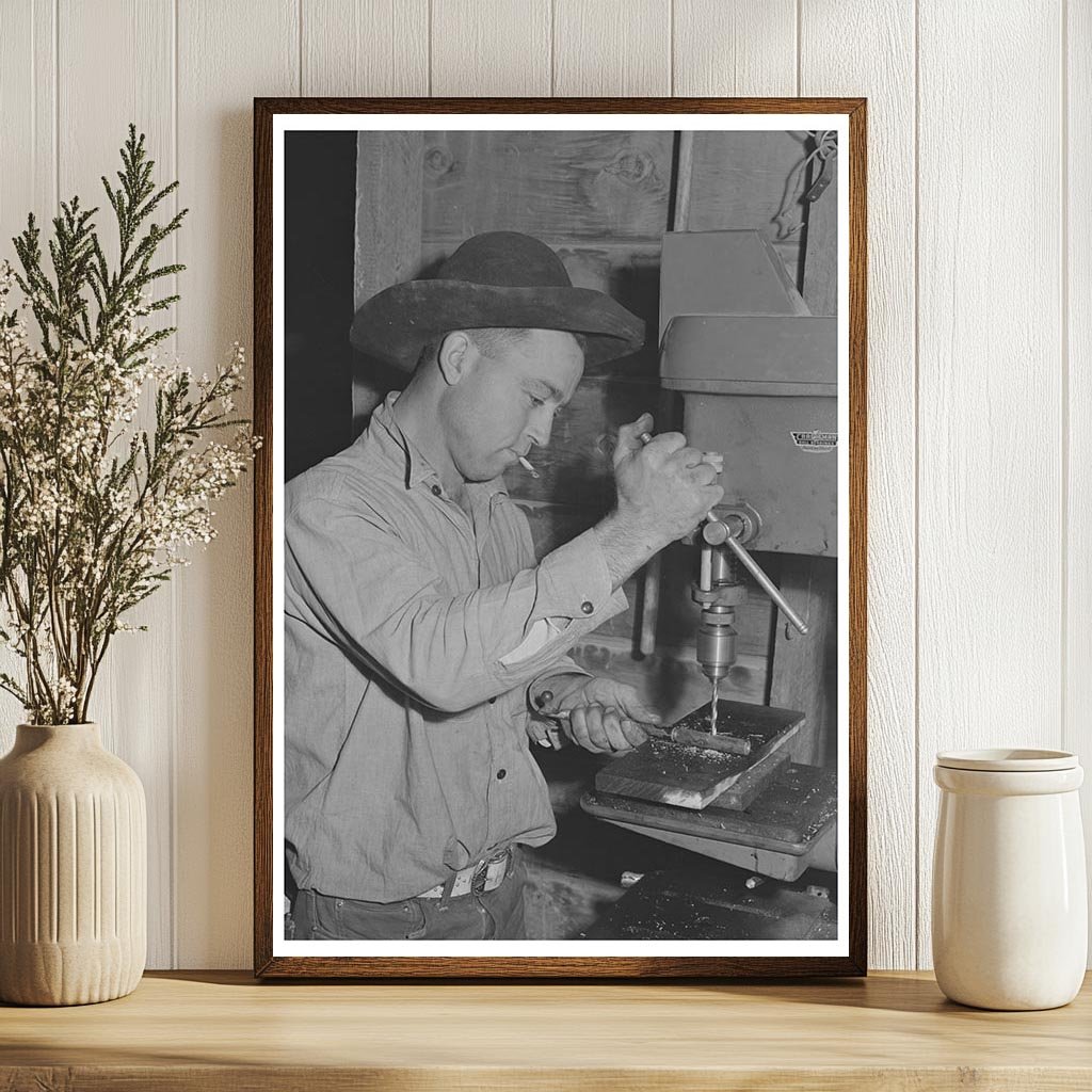 Welding School in Pinal County Arizona 1942