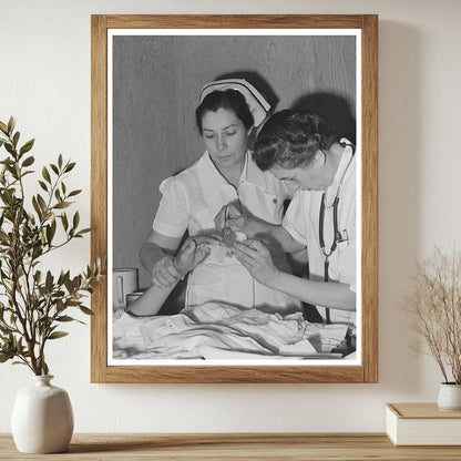 Cairns General Hospital 1942 Farm Workers Healthcare Scene