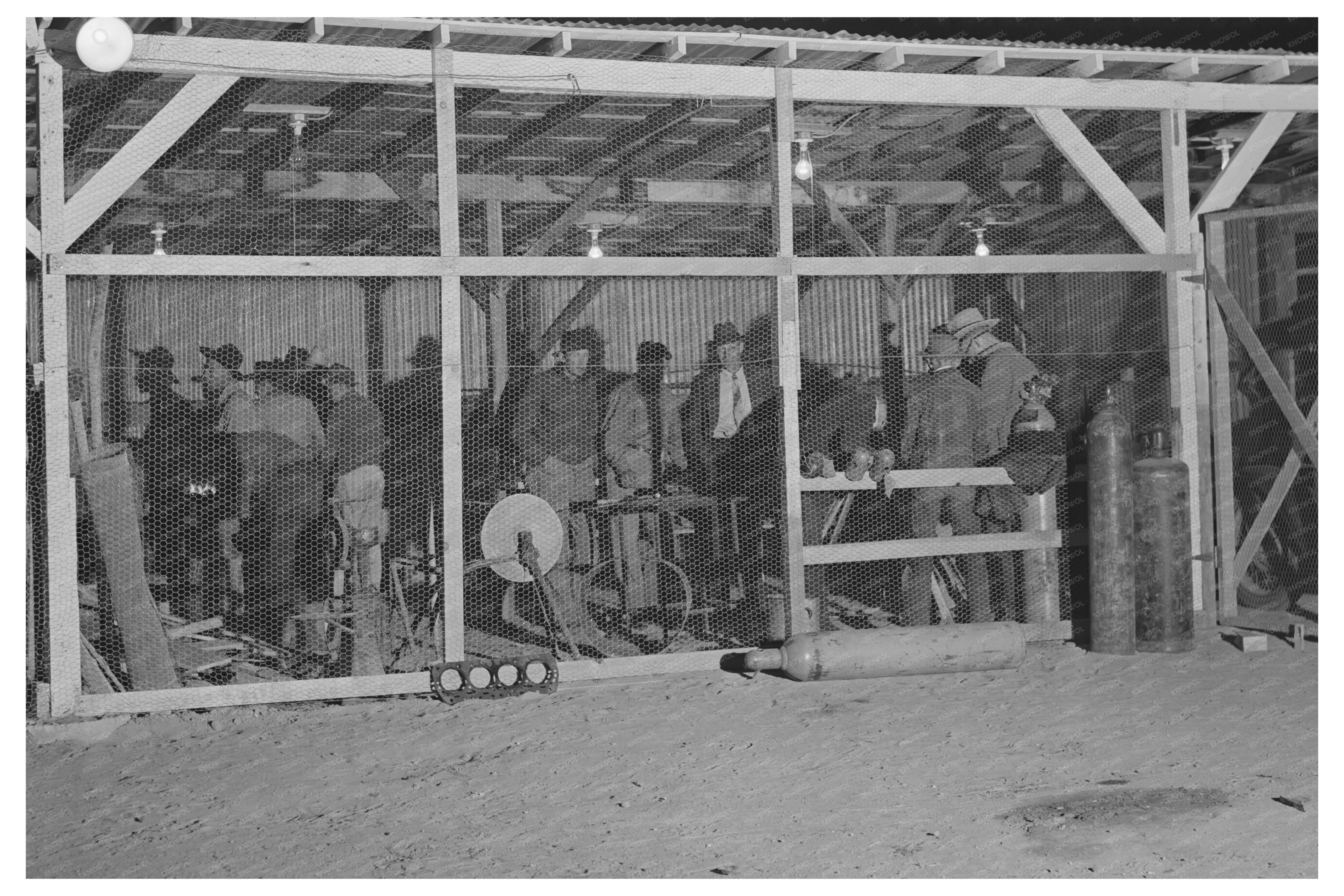 Welding School for Defense Training in Arizona 1942