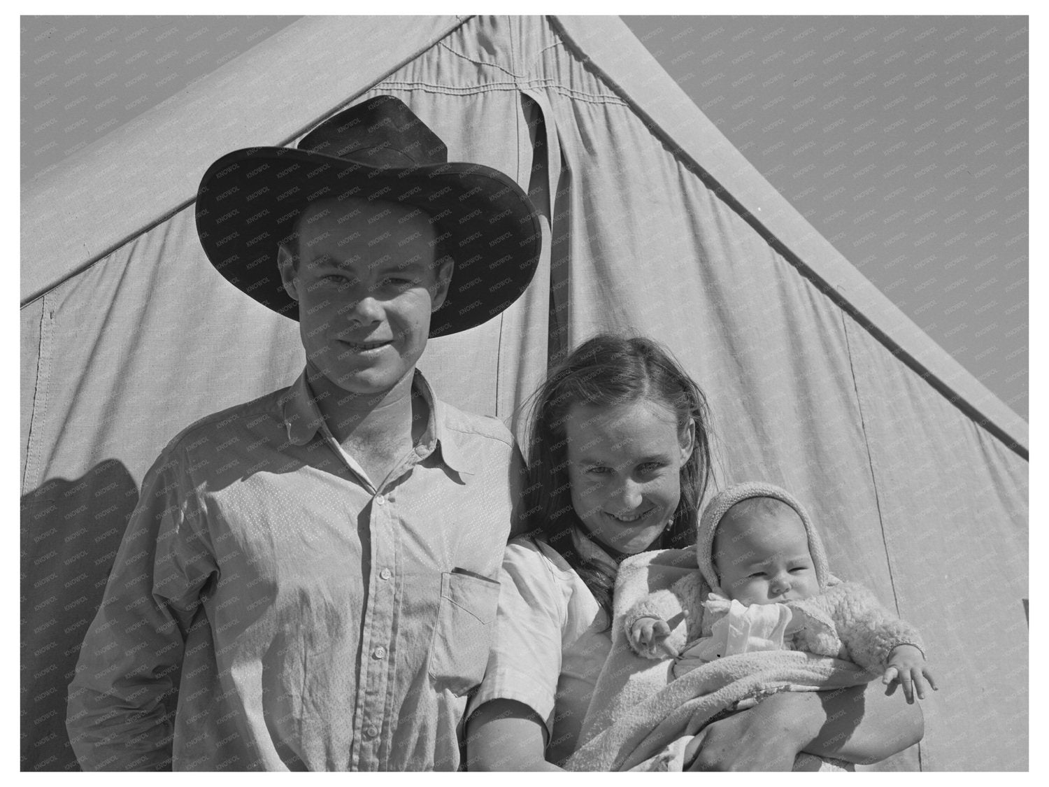 Farm Workers in Mobile Unit Pinal County Arizona 1942