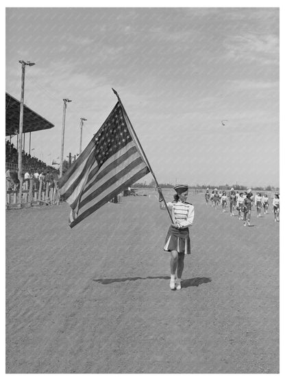 Drum Majorette at Imperial County Fair March 1942