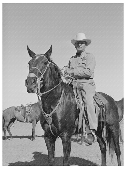 Judge at Imperial County Fair March 1942 Vintage Photo